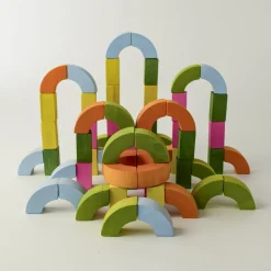BumbuToys Alphabet Blocks SET Hot