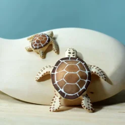 BumbuToys Baby Turtle Brown Best