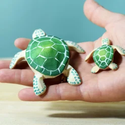 BumbuToys Baby Turtle Green Fashion