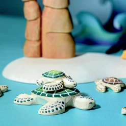 BumbuToys Baby Turtle Green Fashion