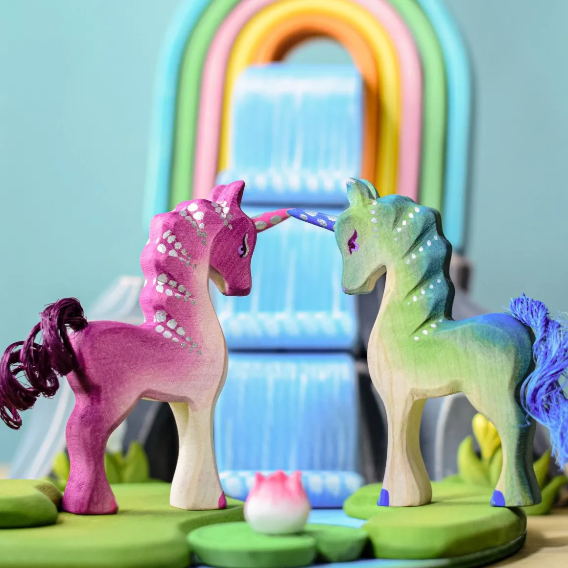 BumbuToys Baby Unicorn Pink Clearance
