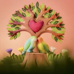 BumbuToys Blue Lovebird Clearance