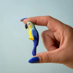 BumbuToys Blue Macaw Parrot Hot
