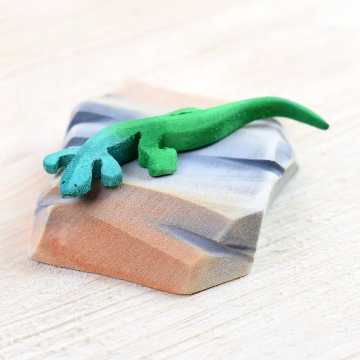 BumbuToys Cliff, Eagle, Mountain Goat, Snake and Lizard SET Fashion