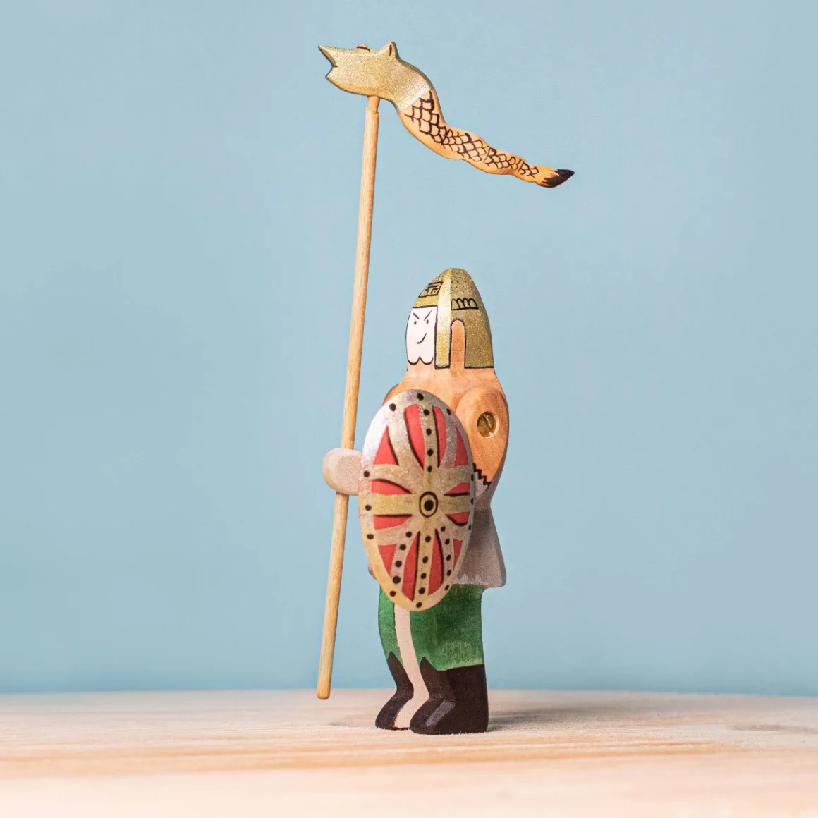 BumbuToys Dacian Knight, Spear, Shield and Dragon SET Fashion