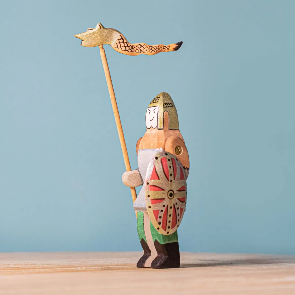 BumbuToys Dacian Knight, Spear, Shield and Dragon SET Fashion