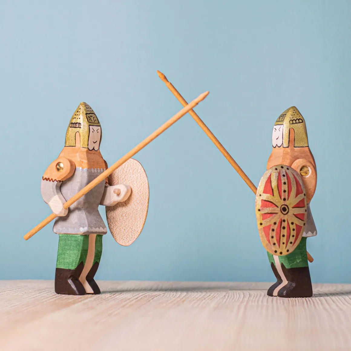 BumbuToys Dacian Knight, Spear, Shield and Dragon SET Fashion