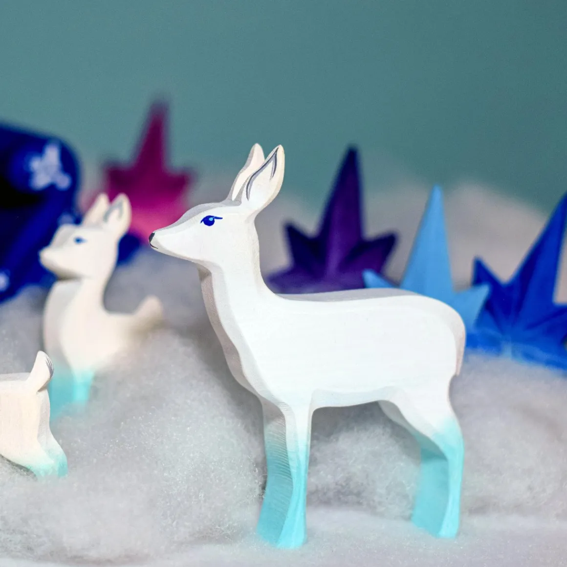 BumbuToys Deer White-Blue Sale