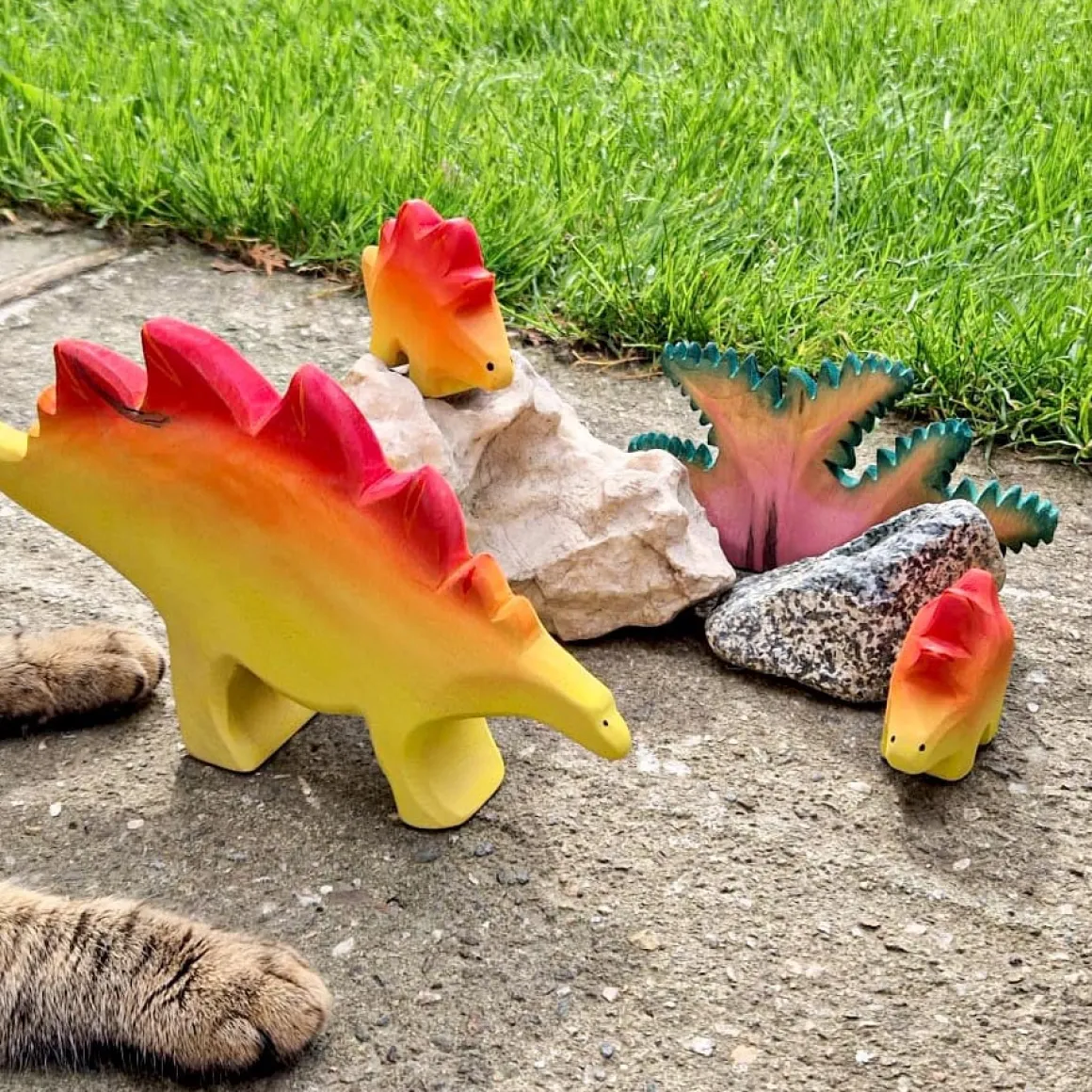 BumbuToys Dinosaur STEGOSAURUS Big Outlet