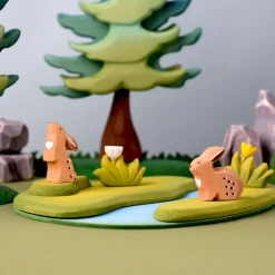 BumbuToys Easter Bunnies and Wildflowers SET Online
