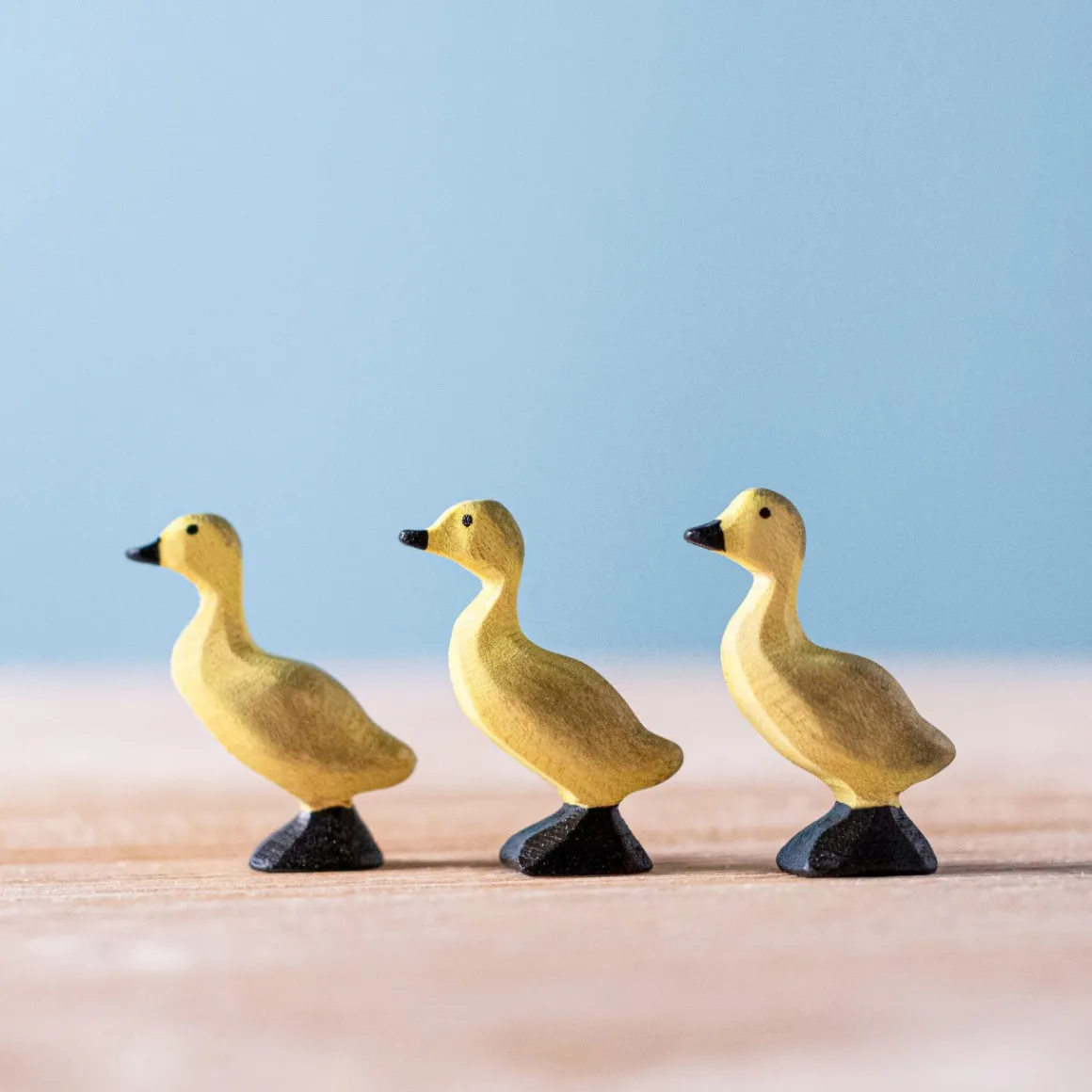 BumbuToys Girl, Lake, Cattails, Ducklings SET Best