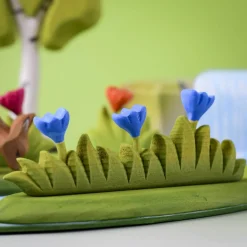 BumbuToys Grass with Blue Flowers Large Outlet
