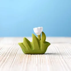 BumbuToys Grass with White Flower Small New