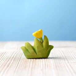 BumbuToys Grass with YELLOW flower Small New