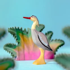 BumbuToys Grey Heron New