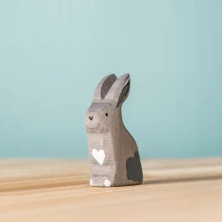 BumbuToys Grey Sitting Rabbit Discount