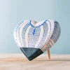 BumbuToys Heart Shaped Blue And Green Folk Blouse Online