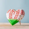 BumbuToys Heart Shaped Red And Green Folk Blouse Hot
