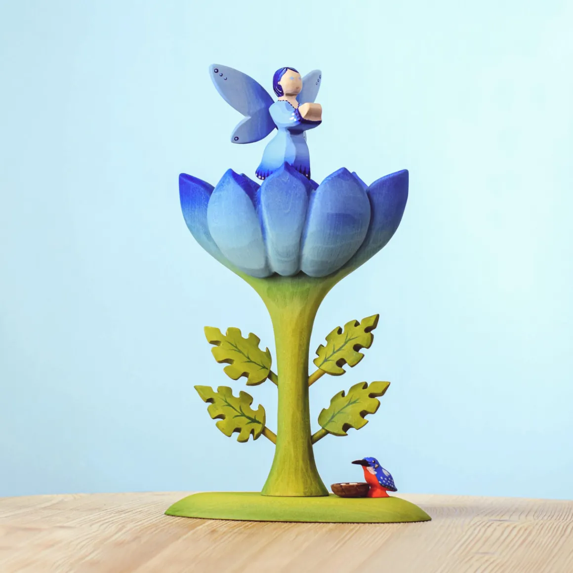 BumbuToys Large Blue Flower Outlet