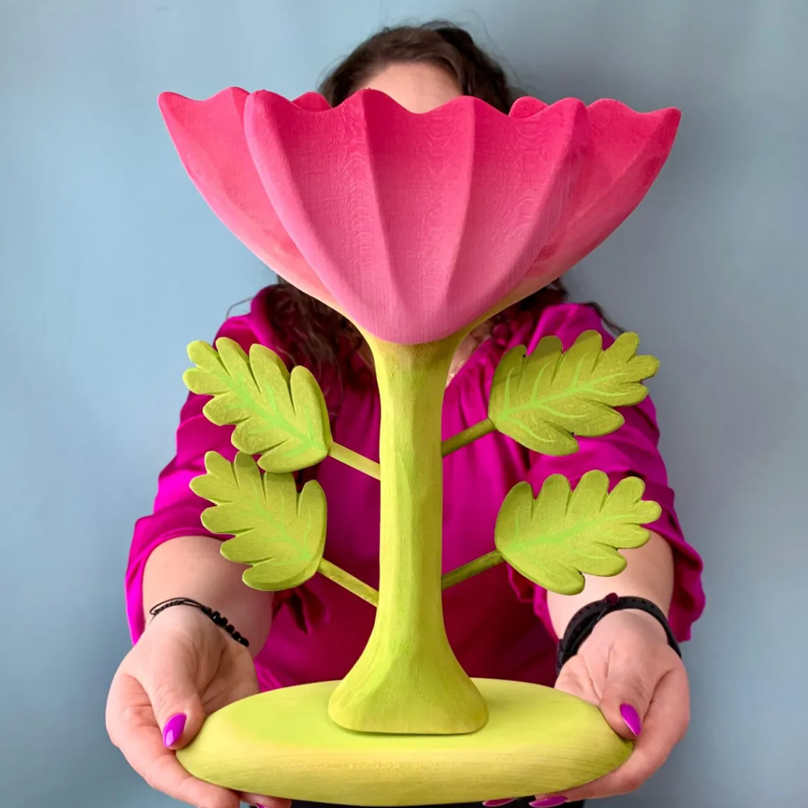 BumbuToys Large Pink Flower New