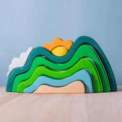 BumbuToys Mountains, Cloud and Sun Best