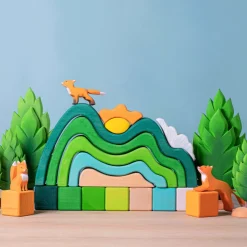 BumbuToys Mountains, Cloud and Sun Best