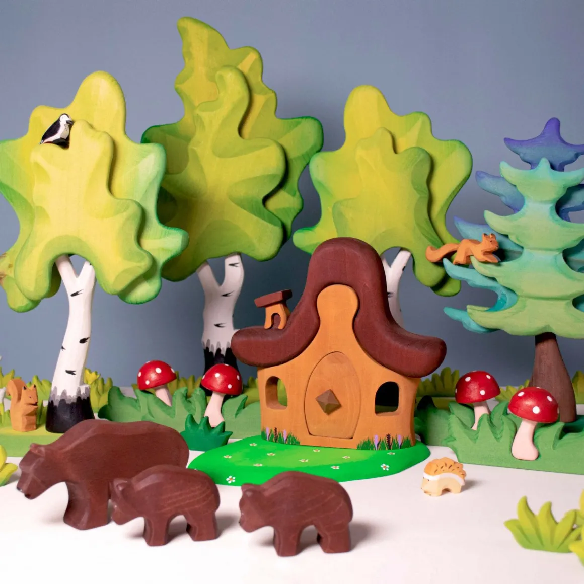 BumbuToys Mushroom in Grass Discount