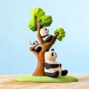 BumbuToys Panda Bears Family and Tree SET Discount