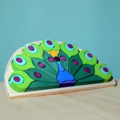 BumbuToys Peacock Puzzle Discount