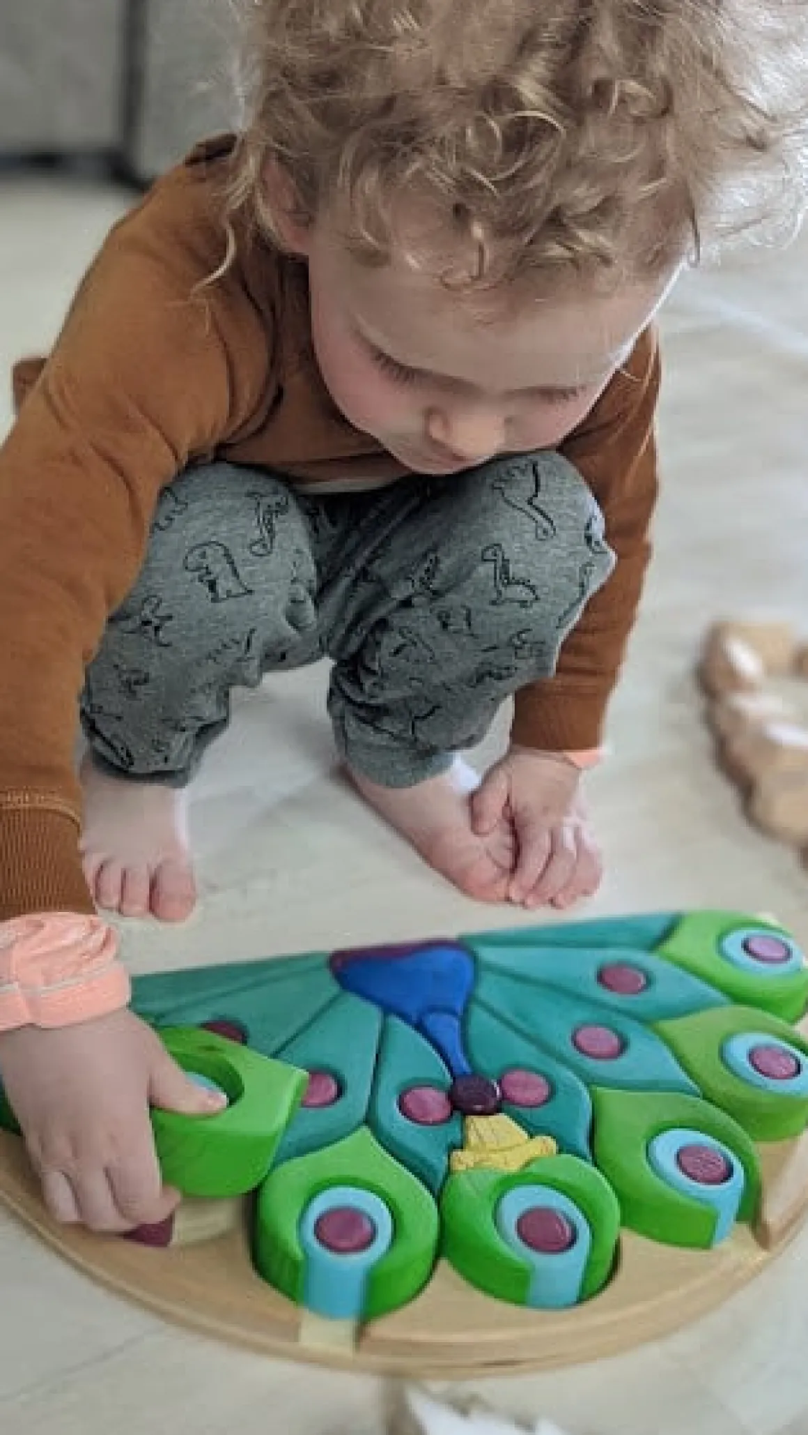 BumbuToys Peacock Puzzle Discount
