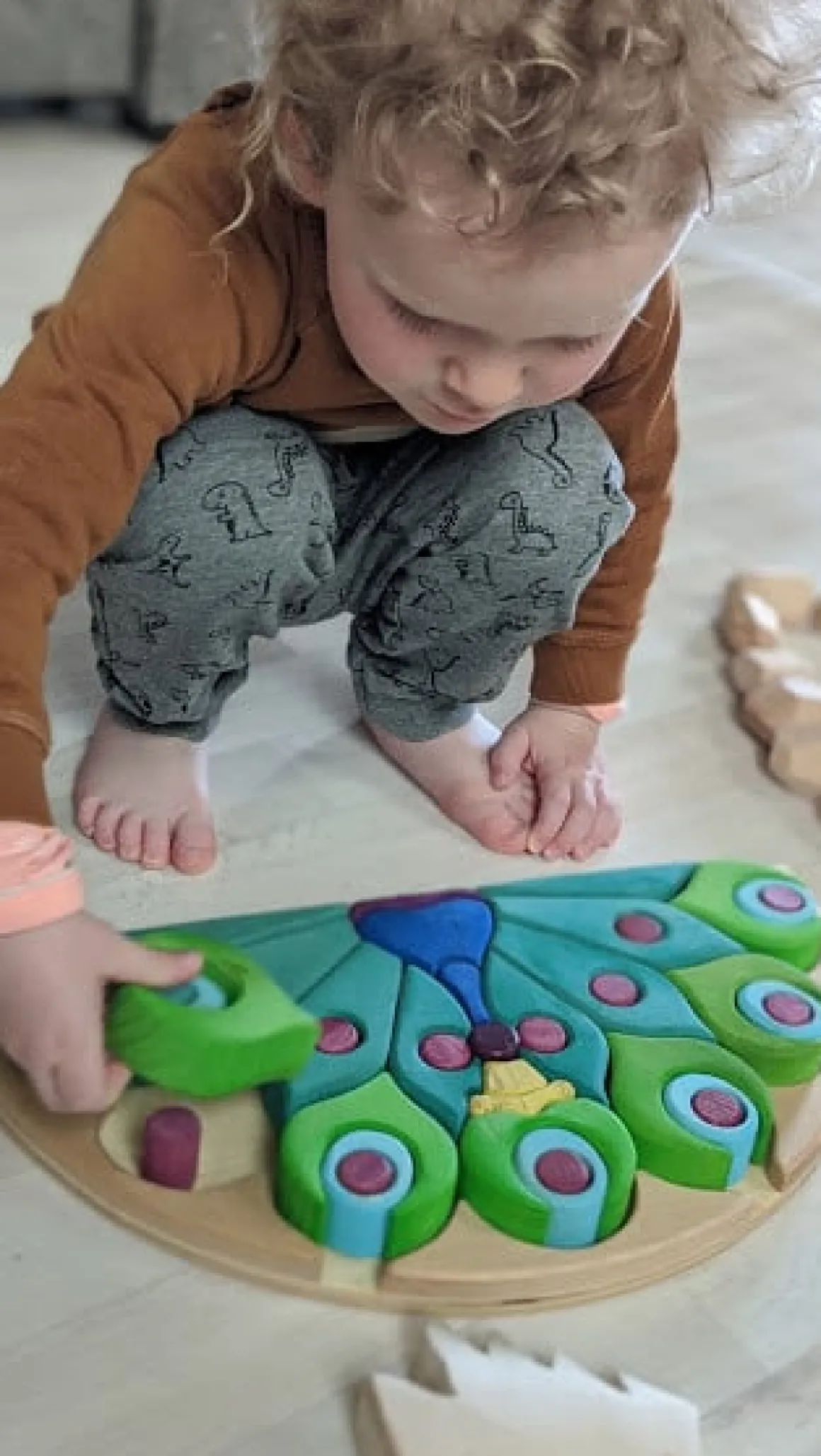 BumbuToys Peacock Puzzle Discount