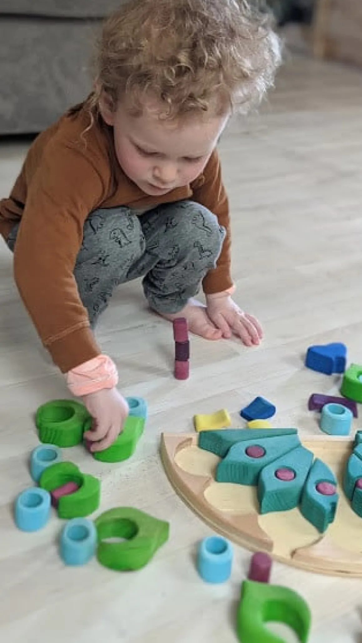 BumbuToys Peacock Puzzle Discount
