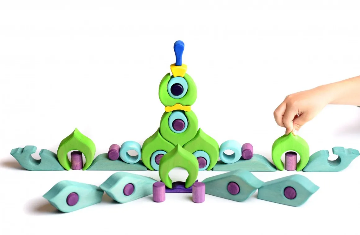 BumbuToys Peacock Puzzle Discount