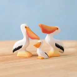 BumbuToys Pelicans Family SET New