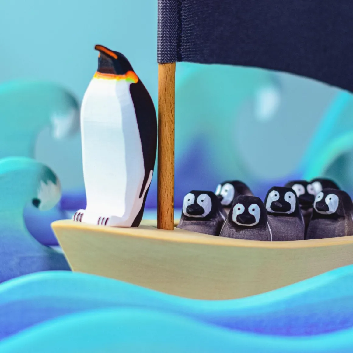 BumbuToys Penguin Chick New