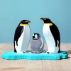 BumbuToys Penguins & Ice Floe SET New