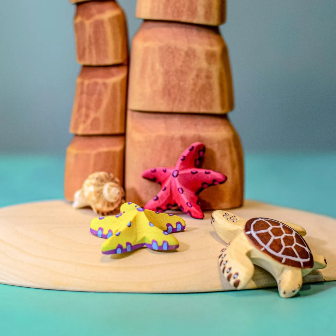 BumbuToys Red Starfish SET Best