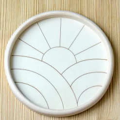 BumbuToys Round Puzzle Hill and Sun New