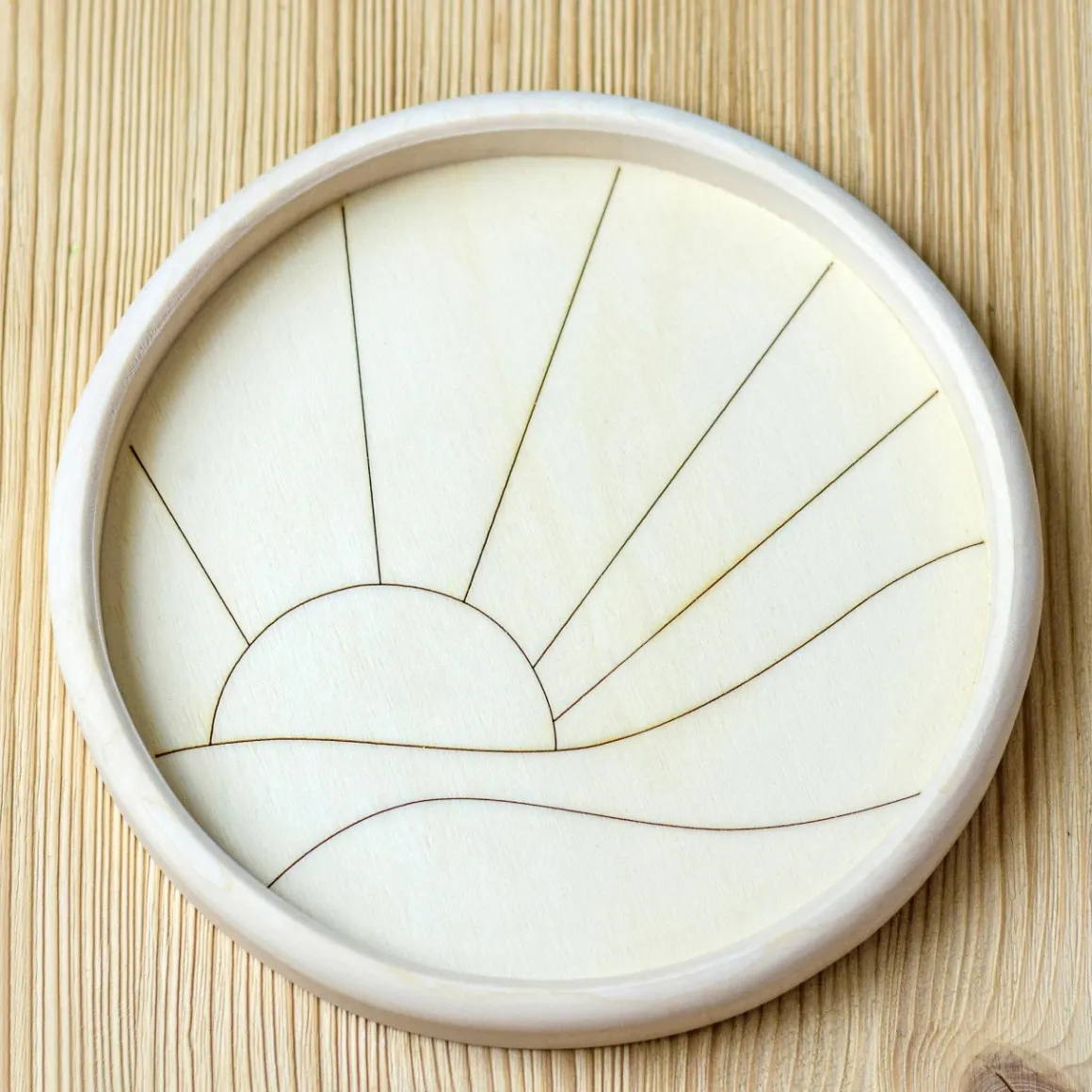 BumbuToys Round Puzzle Sea and Sun Sale