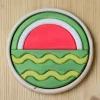 BumbuToys Round Puzzle Watermelon Hot