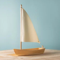 BumbuToys Sailing Boat Beige Clearance