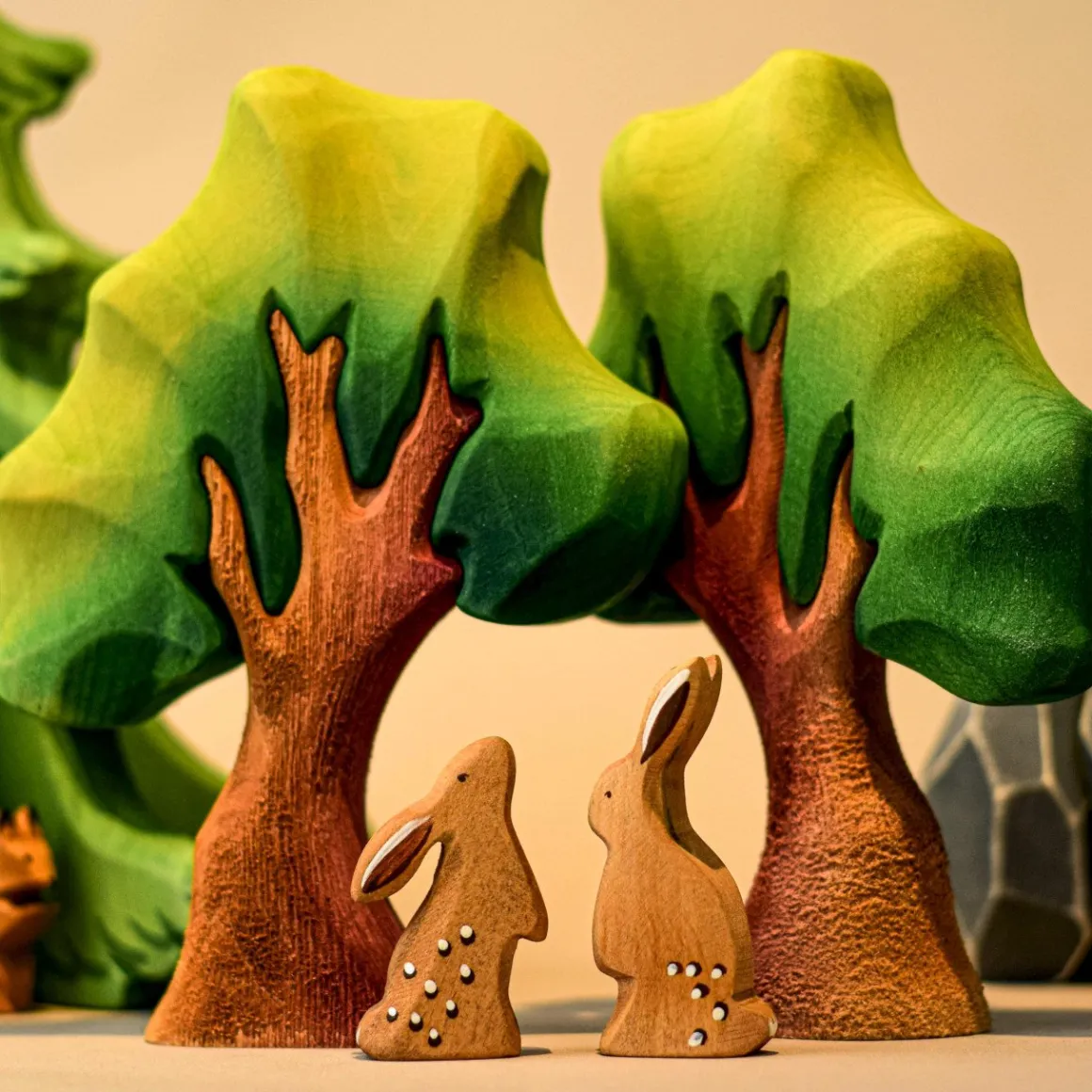 BumbuToys Small Oak Green Best