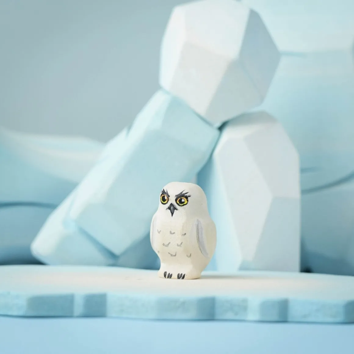 BumbuToys Snowy Owl Chick Fashion