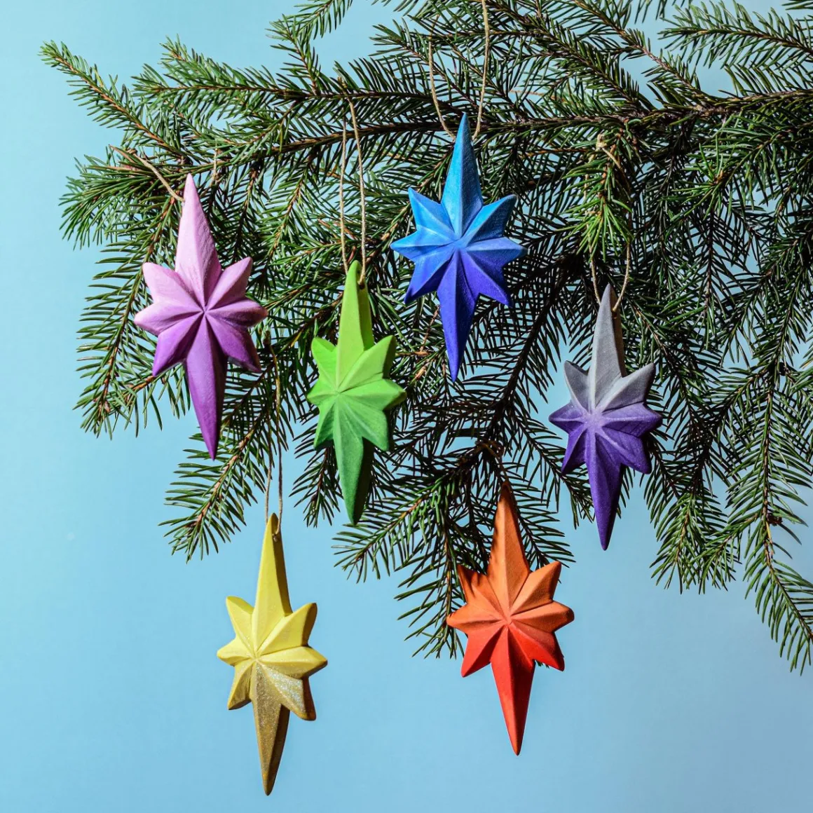 BumbuToys Star Christmas Tree Decorations Best