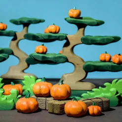 BumbuToys Straw Bales & Pumpkins SET Sale