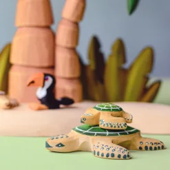 BumbuToys Turtle Green Hot