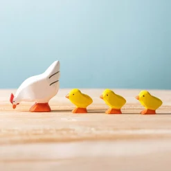 BumbuToys White Hen New