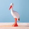BumbuToys White Stork Standing New